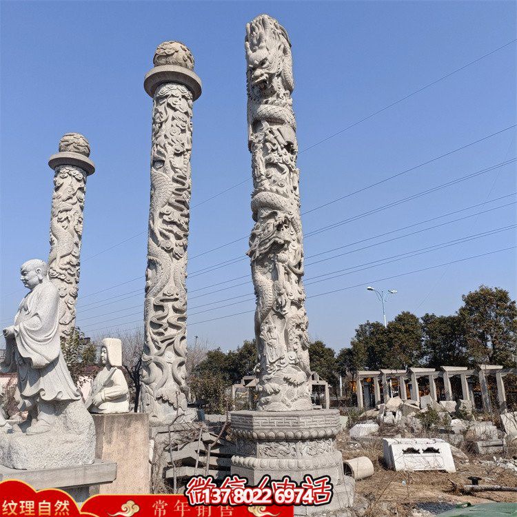 精美石雕文化庭院，欣賞絢麗景觀