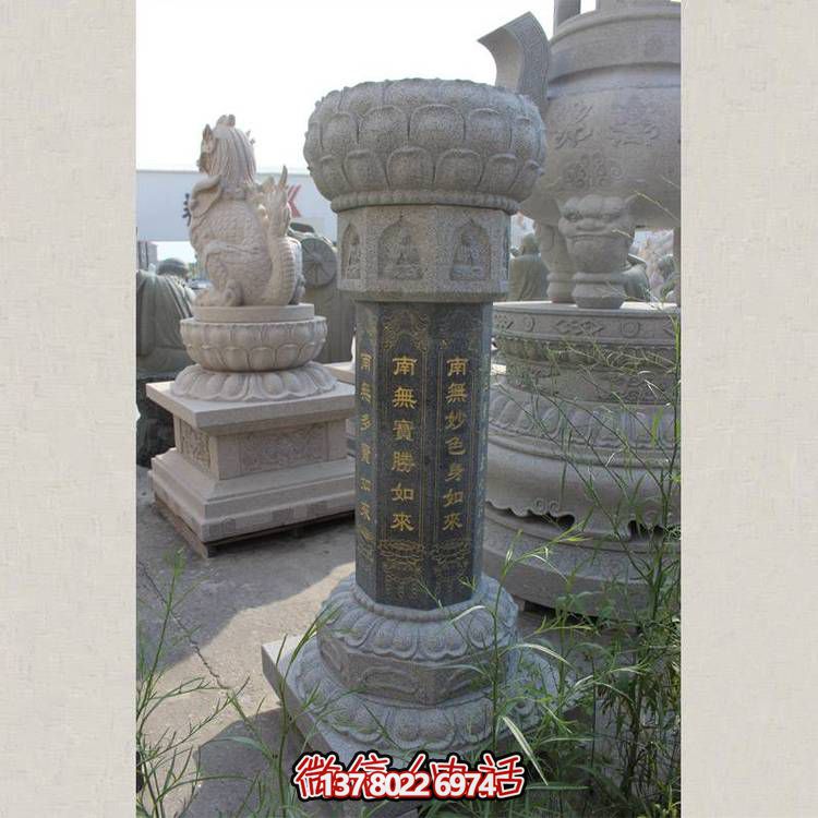 精美大理石浮雕石柱，點(diǎn)綴你的寺廟