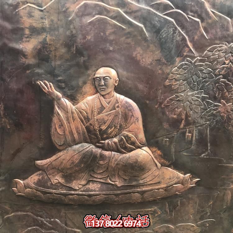 鑄銅觀音佛像浮雕壁畫，帶給大型寺廟儀式感的非凡氣派