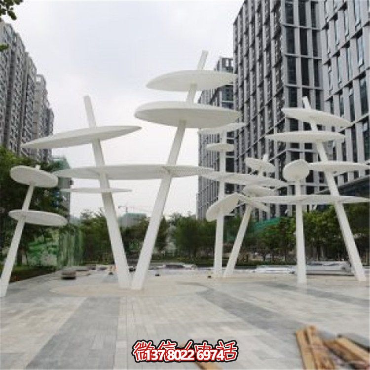 不銹鋼大型樹葉雕塑，為你的戶外景觀創(chuàng)造獨(dú)特的創(chuàng)意