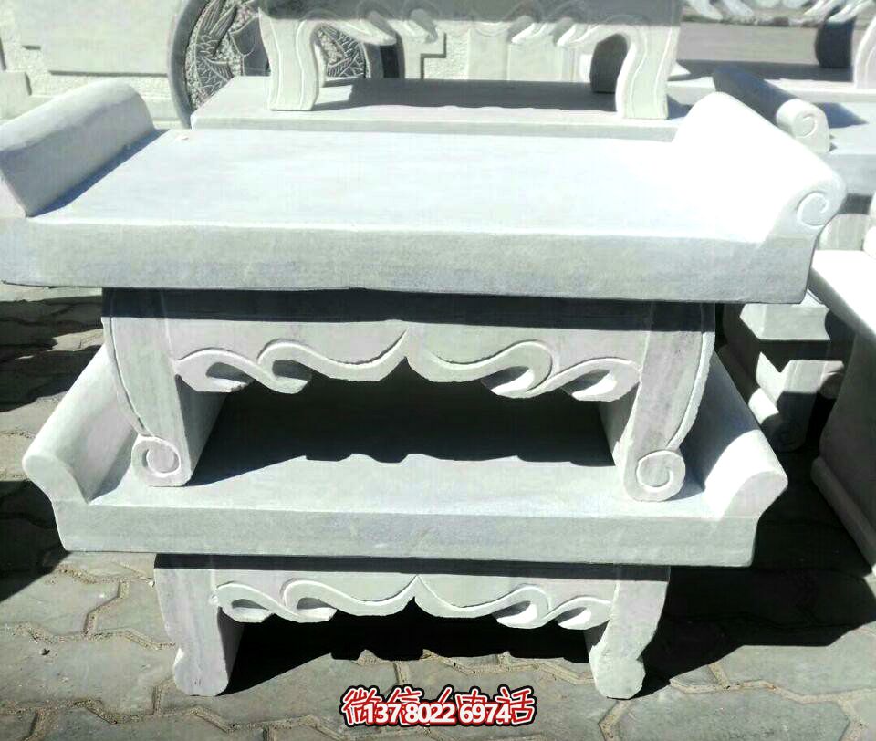 漢白玉佛像供桌，裝點(diǎn)景區(qū)寺院
