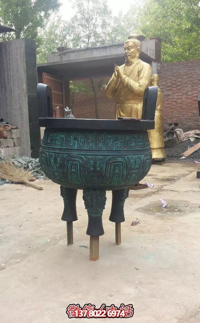 精美青銅雕塑，提升寺廟文物景觀