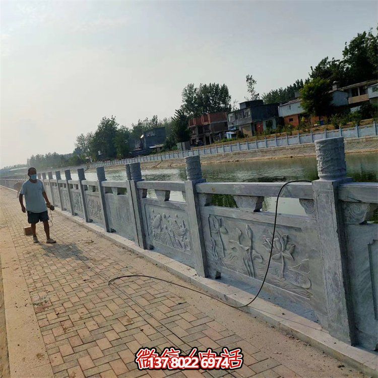 唯美的大理石欄桿雕塑，為園林景觀增添絕美風(fēng)采