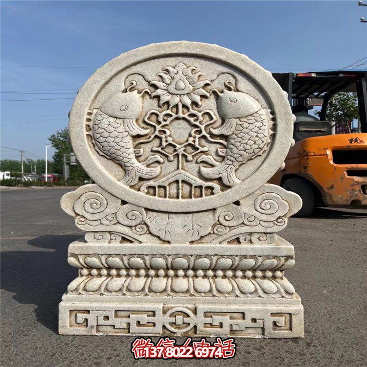 經(jīng)典韻味，精致宮廷漢白玉園林別墅裝飾擺件
