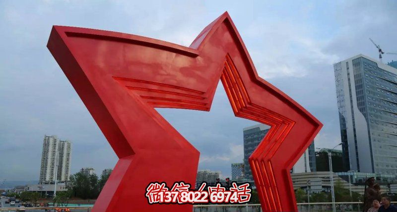 不銹鋼雕塑拱門(mén)，點(diǎn)綴景觀廣場(chǎng)