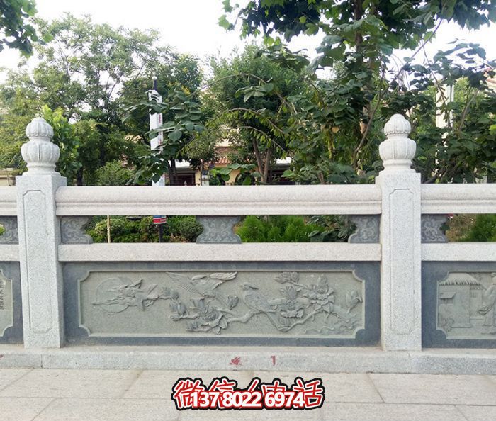 精美石欄系列，搭配園林花園，提升圍欄美感