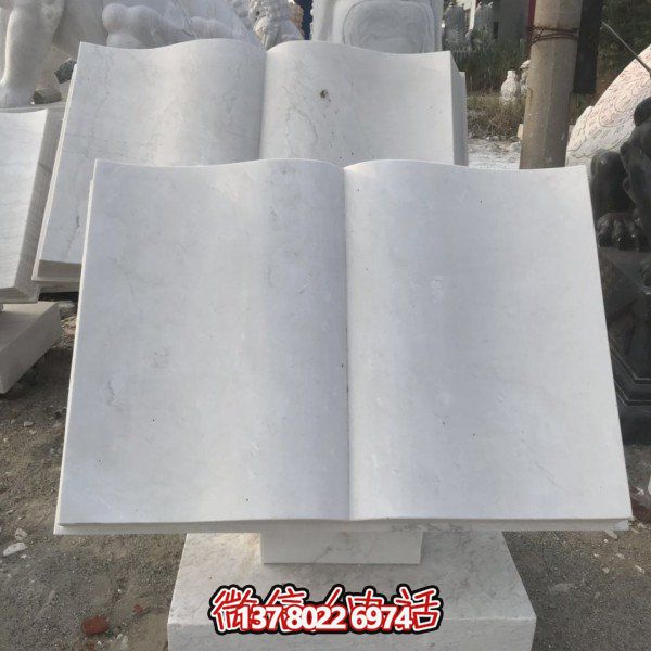精美的大理石石雕雕塑——點(diǎn)綴園林校園，美化書籍之美