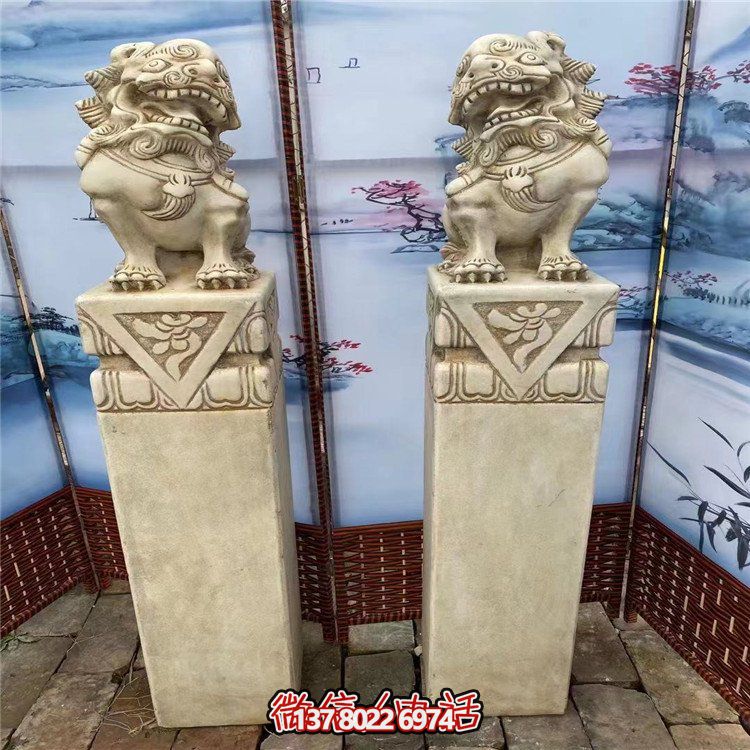 精美石雕擺件，裝點(diǎn)家中庭院
