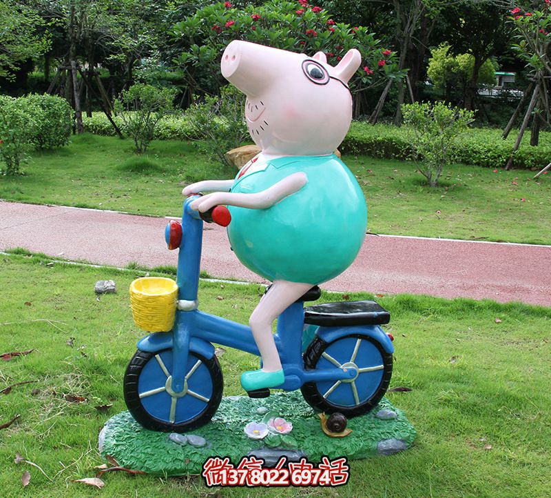 玻璃鋼雕塑裝置，點綴公園景觀