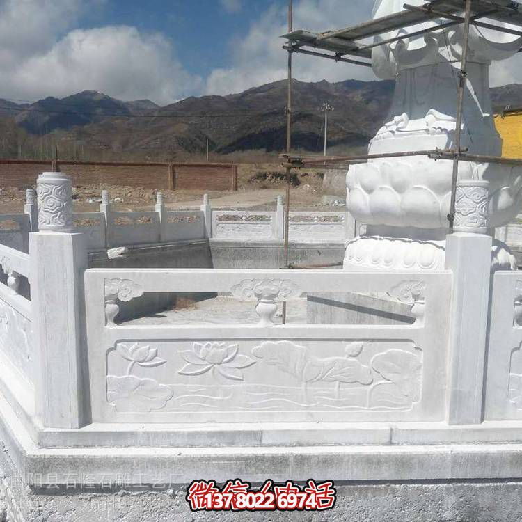 大理石欄桿雕塑，為公園、戶外景區(qū)增添優(yōu)雅氣質(zhì)