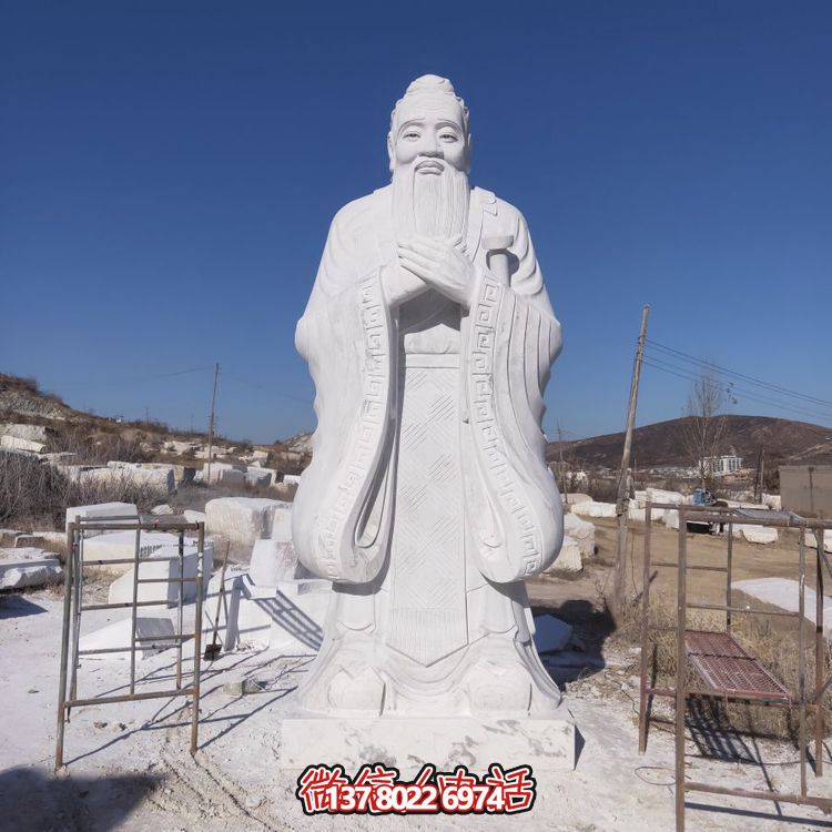 漢白玉雕塑——傳承歷史文化，喚起名人記憶