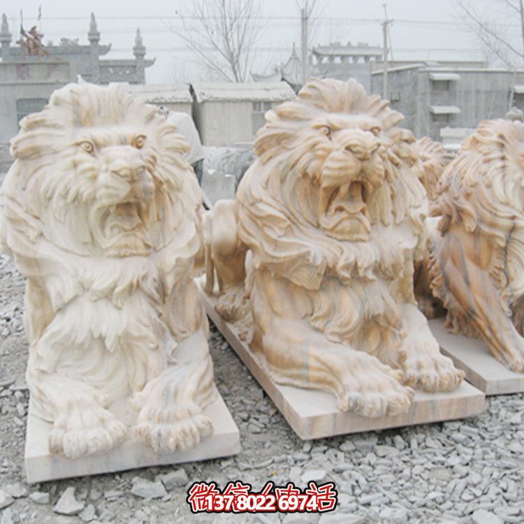 仿真獅子雕塑，為公園、動(dòng)物園帶來活力