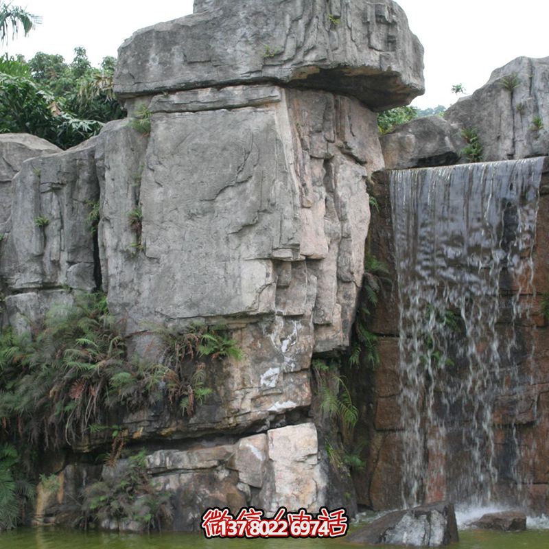 百花爭艷，景致美妙——游覽石假山景觀