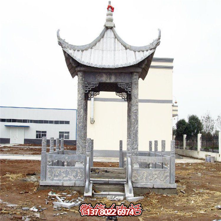 大理石石雕涼亭，為您的園林增添大型雕塑裝飾