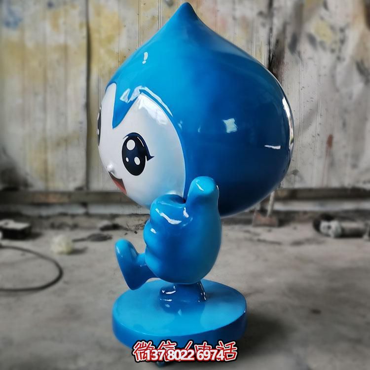 歡樂無(wú)限玻璃鋼彩繪卡通公仔，專為幼兒園幼兒量身打造！