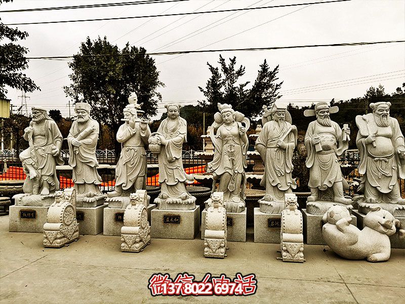 游覽大理古城，欣賞至尊神佛石雕八仙雕塑
