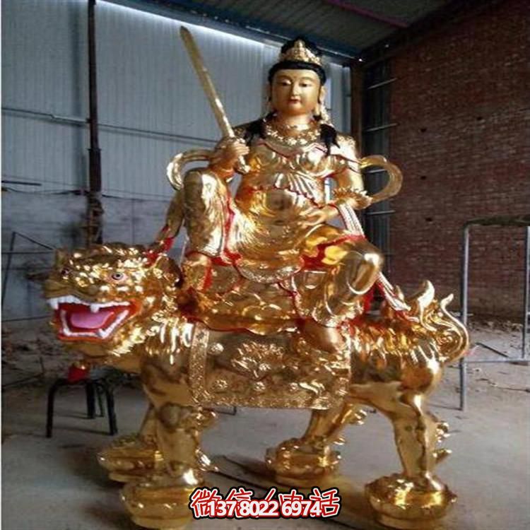 文姝普賢玻璃鋼雕塑，為景區(qū)和寺廟增添大型藝術(shù)裝置