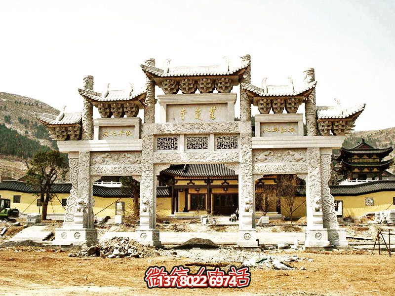 仿古斗拱牌坊，裝點您的景區(qū)、寺院門前