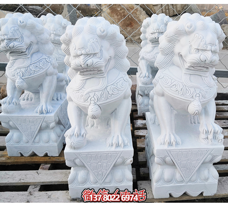 天安門獅子，漢白玉中式傳統(tǒng)北方石獅子